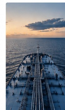 Vessel underway at sea